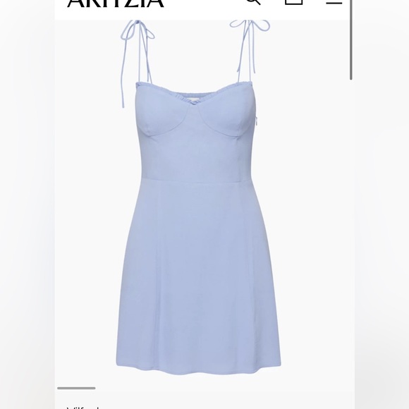 Wilfred Genoa Mini Dress in Lavender (00) - Picture 1 of 5
